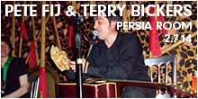 Pete Fij & Terry Bickers live at the Persia Room, Worthing